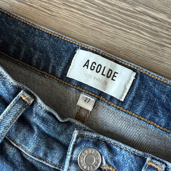 AGOLDE High Rise Stovepipe Jeans - Picture 4 of 5
